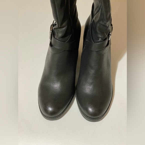 SOUL Naturalizer Black Timber Synthetic Boots - Picture 9 of 15